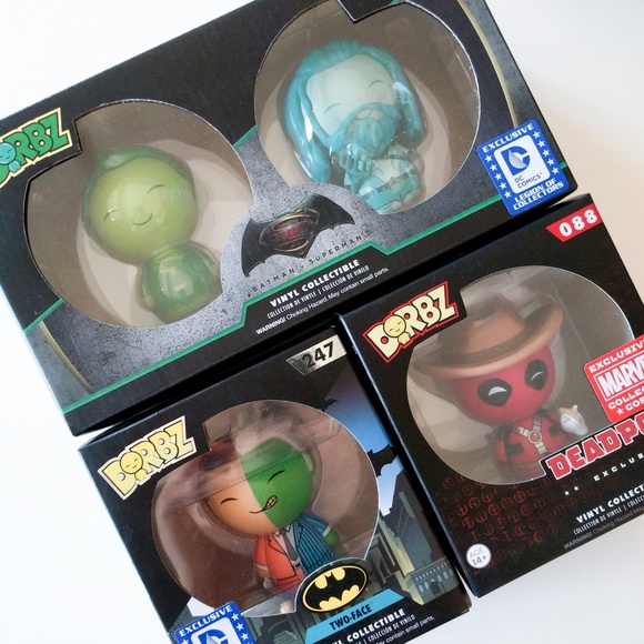 Marvel/DC Comics Dorbz Exclusive Set - Picture 2 of 8